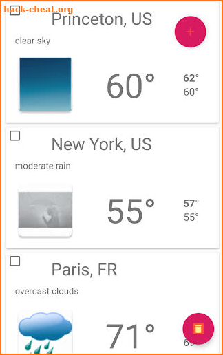 Check Weather screenshot