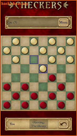 Checkers screenshot