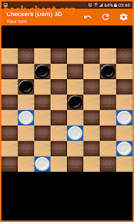 Checkers (Dam) 3D screenshot