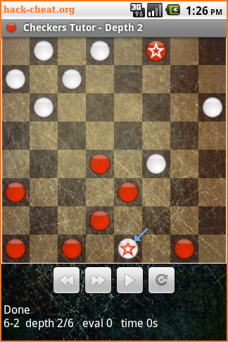 Checkers Tutor screenshot