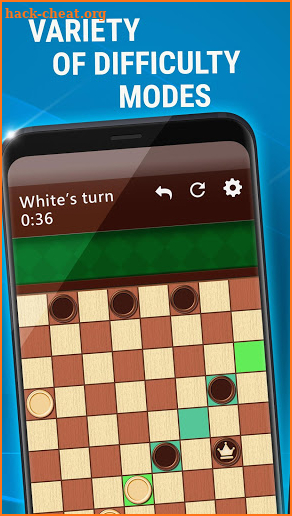 Checkers with International Draughts screenshot