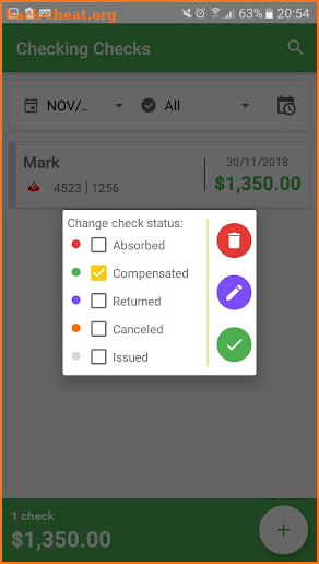 Checking Checks screenshot