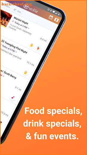 Checkle: Find Happy Hours & Food Specials Near You screenshot