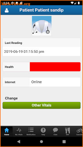 CheckMyVitals screenshot