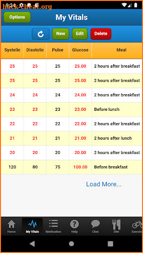 CheckMyVitals screenshot