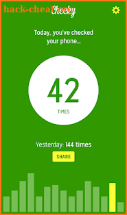 Checky - Phone Habit Tracker screenshot