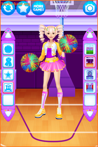 Cheerleader Dress Up For Girls screenshot