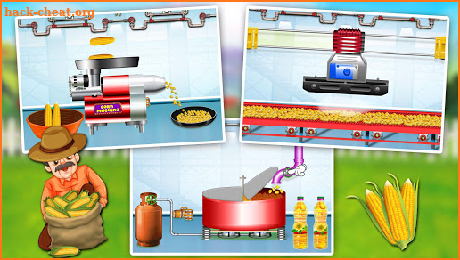 Cheese Popcorn Maker Factory screenshot