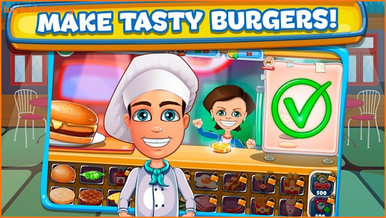 Cheeseburger Cooking Tycoon screenshot