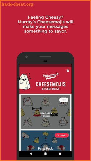 Cheesemojis by Murray’s screenshot