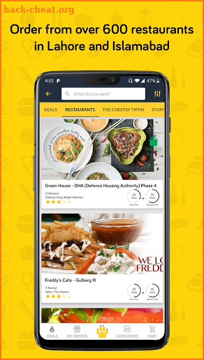 Cheetay - Online shopping and food delivery screenshot