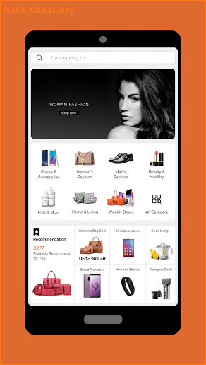 Cheezmall Online Shopping App screenshot