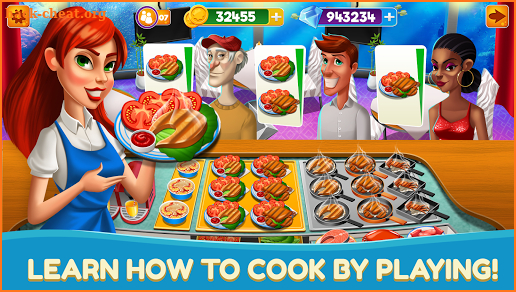 Chef Fever Kitchen Restaurant Cooking Games Burger screenshot