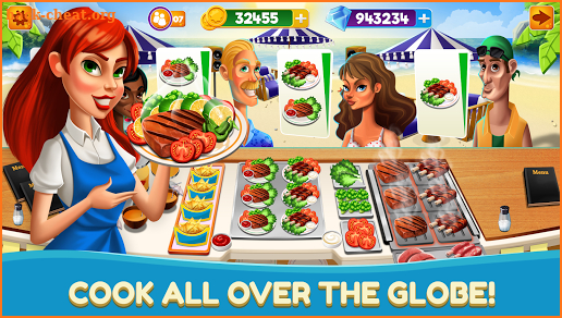 Chef Fever Kitchen Restaurant Food Cooking Games screenshot