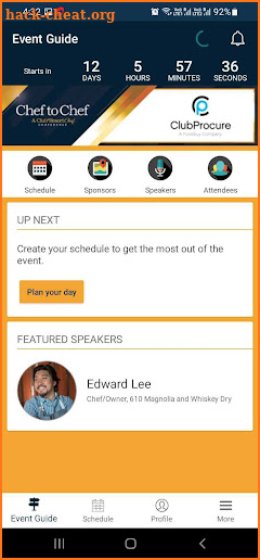 Chef to Chef Conference screenshot