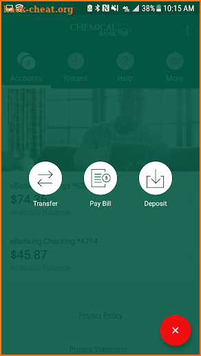 Chem Bank Biz Mobile screenshot