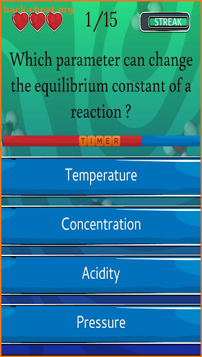 Chemistry Quiz screenshot