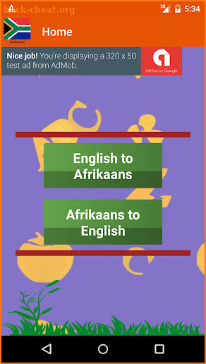 Cherokee English Translator screenshot