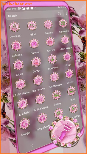 Cherry Blossom Sakura Launcher Theme screenshot