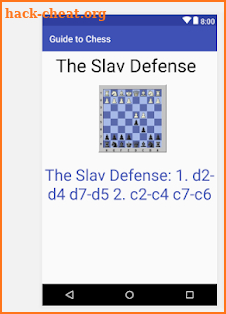 Chess Cheat Sheet screenshot