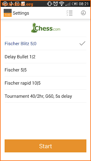 Chess Clock screenshot