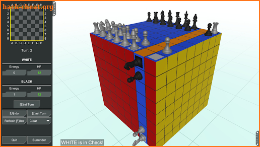 Chess Cubed screenshot