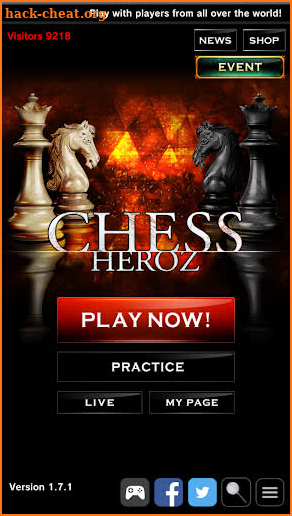 chess game free -CHESS HEROZ screenshot