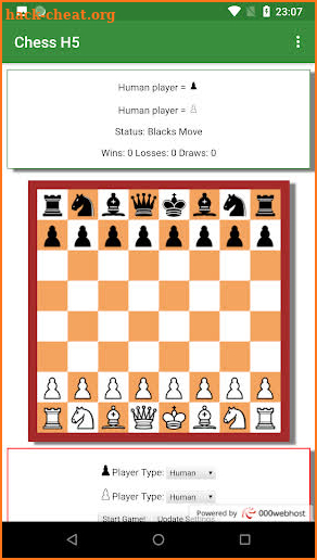 Chess H5 screenshot