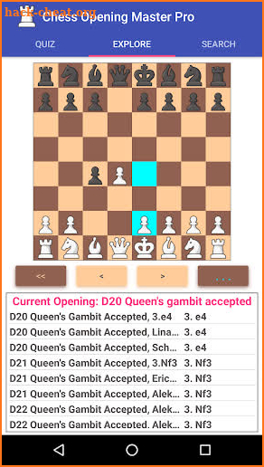 Chess Opening Master Free screenshot