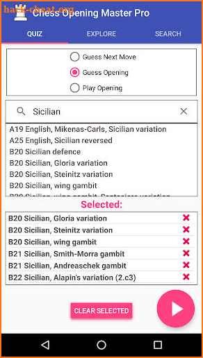 Chess Opening Master Pro screenshot