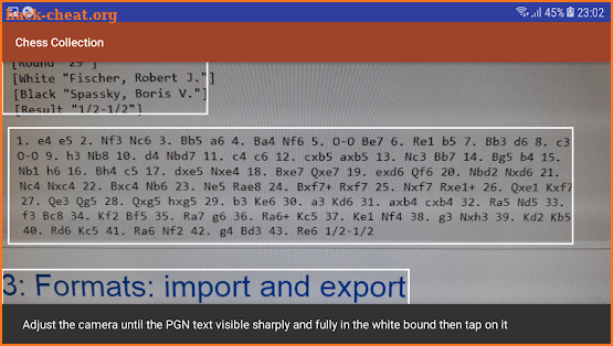 Chess PGN Scanner/Collection 2018 screenshot