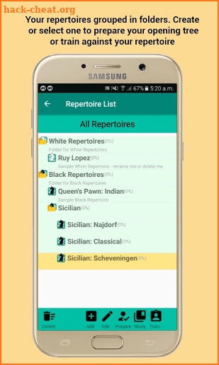 Chess Repertoire Manager PRO - Train and Play screenshot