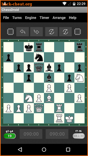 ChessDroid (chess game, Chess960 included) screenshot