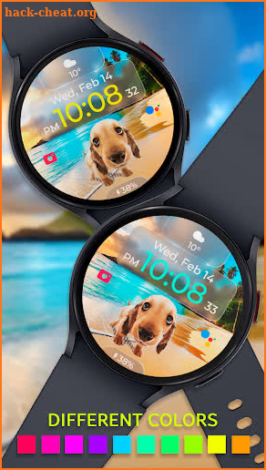 Chester Cute dog watch face screenshot