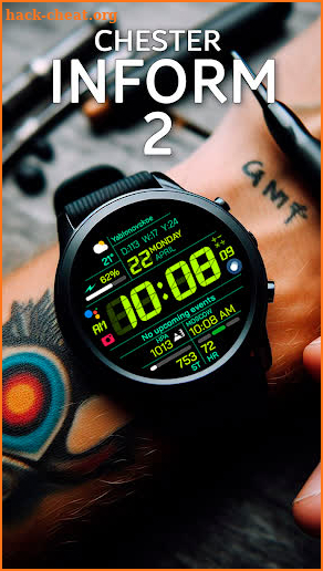 Chester Inform 2 watch face screenshot