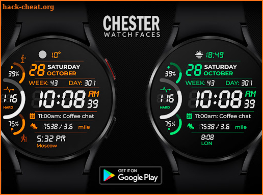 Chester Neo watch face screenshot