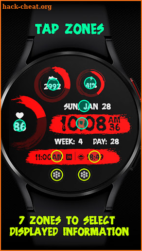 Chester Urban watch face screenshot