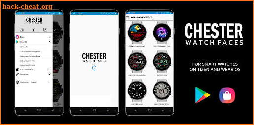 Chester watch faces screenshot