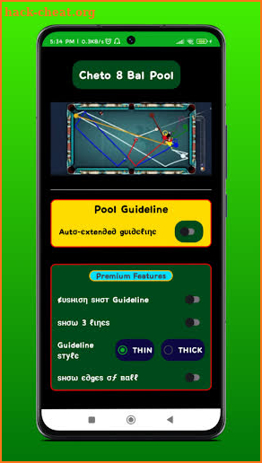 Cheto hacko 8 ball pool screenshot