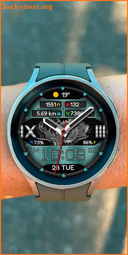 CHEVARO Hybrid RoooK 136 Watch screenshot