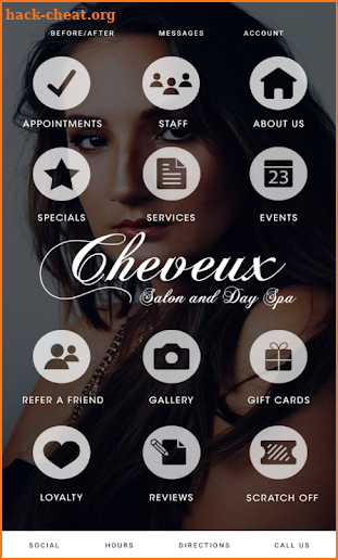 Cheveux Salon & Day Spa screenshot