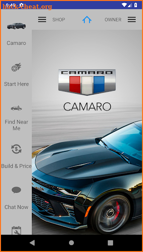 Chevrolet Camaro screenshot