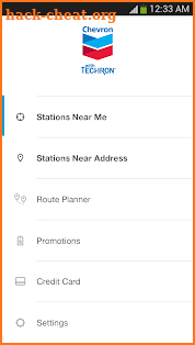 Chevron Station Finder screenshot