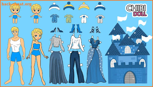 Chibi Doll Dress Up DIY Games screenshot