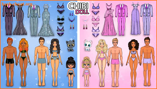 Chibi Doll Dress Up DIY Games screenshot