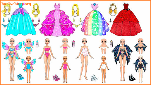 Chibi Doll Dress Up DIY Games screenshot