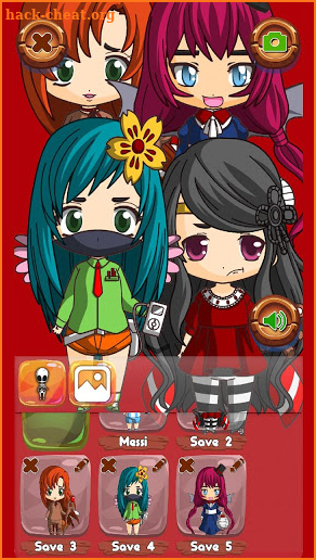 Chibi dolls: Dress Up Game for Girls screenshot