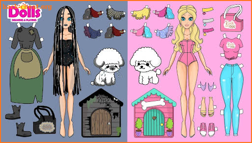 Chibi Dolls Dress Up Games screenshot