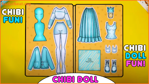 Chibi Dolls Dress Up Makeover screenshot