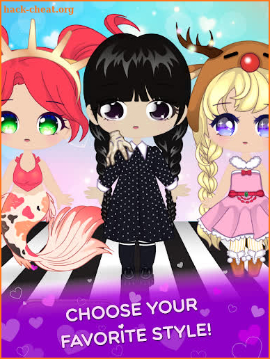 Chibi Dress Up Beauty Salon screenshot